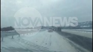 „Моята новина”: Сняг по магистрала „Струма”