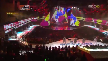 [hd]121231 Mbc Gayo Daejun - Bigbang - Bad Boy Fantastic Baby