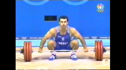 2004 Olympics 94 kg Snatch Highlights 