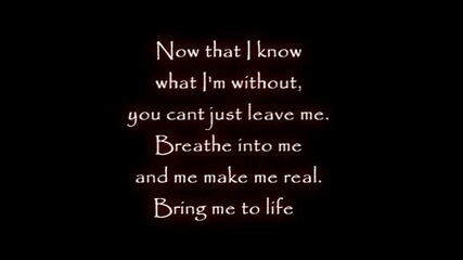 Evanescence - Wake me up Inside