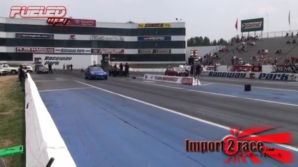 Драг ! Turbo 350z vs Toyota Starlet turbo