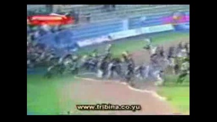 Serbian Football Hooligans