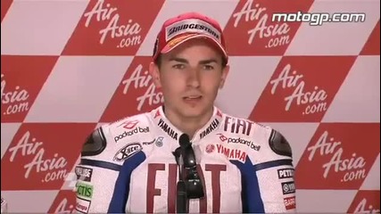 Lorenzo interview after the Great Britain Gp 