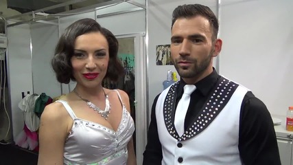 Dancing Stars - Нели и Наско са готови за Куикстеп (13.05.2014г.)