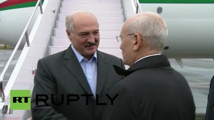 Russia: Belarusian President Lukashenko arrives in Ufa for BRICS summit