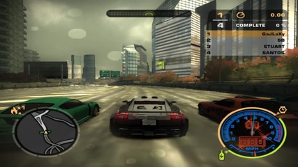 Need For Speed Most Wanted Геймплей