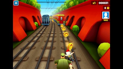 Subway Surfers Epizode #3 (извинете,че е малък но играя от 1 ден)