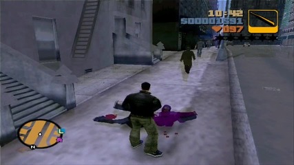 Grand Theft Auto Iii Биене на хора