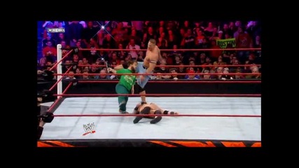Double 5 Knuckle Shuffle - Hornswoogle & John Cena
