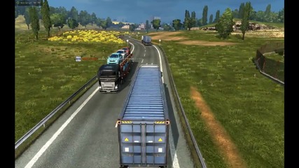 Euro Truck Simulator 2 Convoys 125 t Bratislava - Rostock