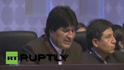 Panama: 'Obama, stop turning the world into a battlefield' - Morales