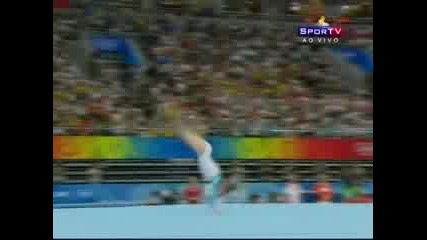 Sandra Izbasa спечели злато за Румъния от Олимпиадата в Пекин 2008