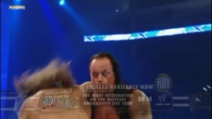 Гробаря Срещу Дрю Макинтайър Smackdown 2010.03.19 