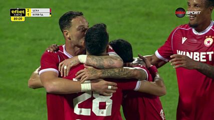 Goal by PFC CSKA Sofia