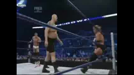 Wwe 23.01.09 Hhh Vs Vladimir Kozlov & Big Show 2/2