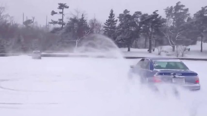 Audi A4 drift
