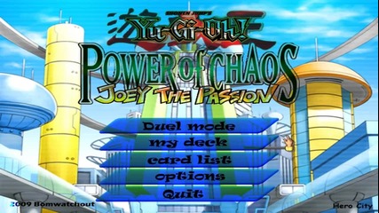 Yu-gi-oh Power Of Chaos Joey The Passion ep.1