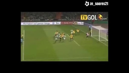 Вердер - Насионал 2:0 гол на Маркос Розенберг 