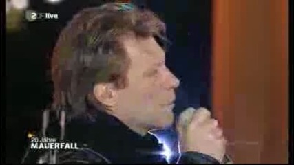 Bon Jovi We Weren T Born To Follow Live & Interview Berlin Brandenburger Tor At The 20th Anniversary 