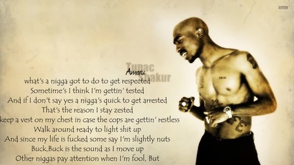 2pac - Live With My Mistakes (new 2015) (lyrics)