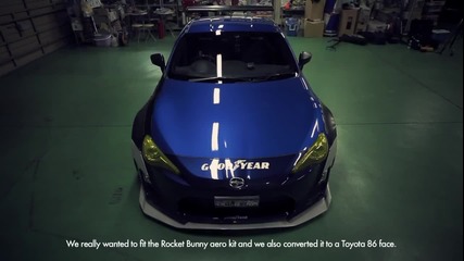 Кукла - Subaru Brz with Rocket Bunny Aero Kit - Xcar
