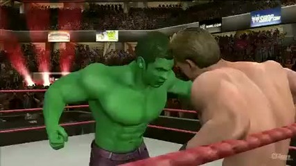Smackdown vs Raw 2010 Hulk vs Chris Jericho