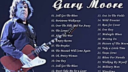 Gary Moore Greatest Hits - Gary Moore Best Songs - Guitar Solos