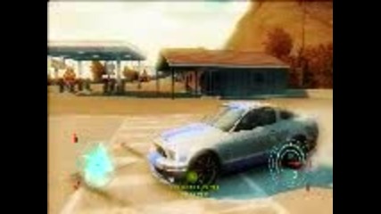 Малко Burnout със Mustang 