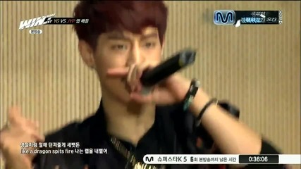 Win ღ Yg vs Jyp Rap Battle ( Jyp : Mark Jackson Rap Team)