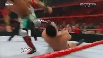 Randy Orton & Legacy vs. Kofi Kingston, Evan Bourne & Yoshi Tatsu 2/2 
