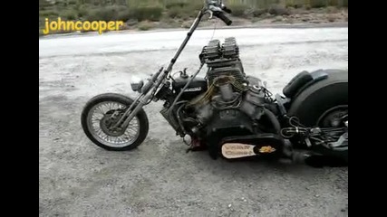 Ненормално - Чопър V8 Supercharger