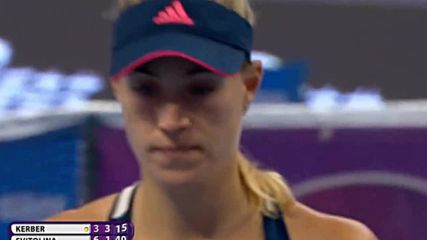 Kerber Svitolina 2016 Beijing R3