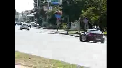 Дрифт На Светофара - Bmw M6 Hamann