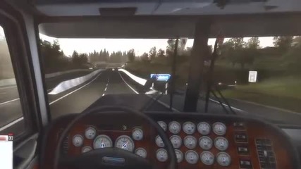 German truck simulator + Logitech g27