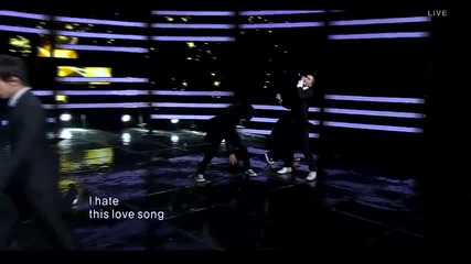Big Bang - Love Song ~ Inkigayo (10.04.11) 