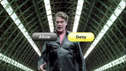 David Hasselhoff vs Fan - Allow 