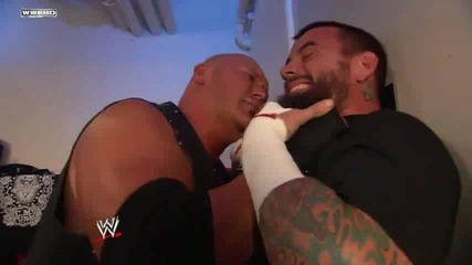 Smackdown - Luke Gallows roughs up Cm Punk