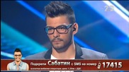 Сабатин Гогов - X Factor Live (21.10.2014)