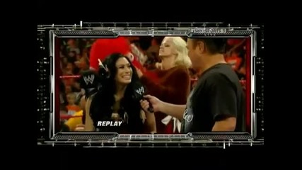 Maryse Return - Raw 11 23 09 