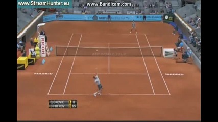 Djokovic vs Dimitrov - Madrid 2013!