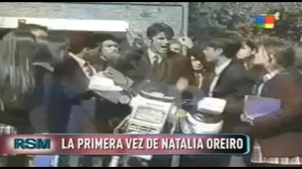 Natalia Oreiro - The first appearence in television
