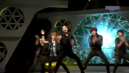 X-5 - The Show Is Over ~ Music Core (30.04.11)