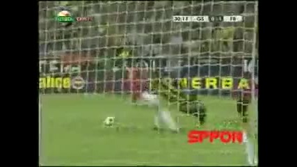 21.07.2010 Галатасарай 0 - 1 Фенербахче гол на Дос Сантош 
