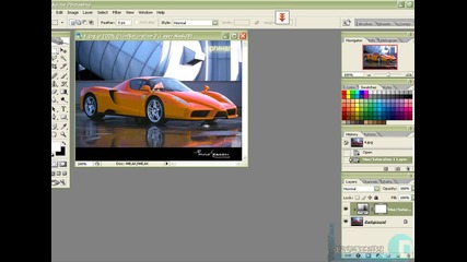Сменяване На Цвят На Кола По - Най Лесен Начин Adobe Photoshop *HD*