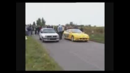 Golf2 Pechka Smazva Honda.flv