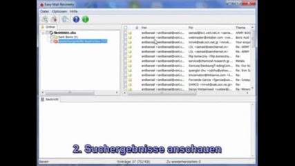 E-mails wiederherstellen mit Hilfe von Easy Mail Recovery