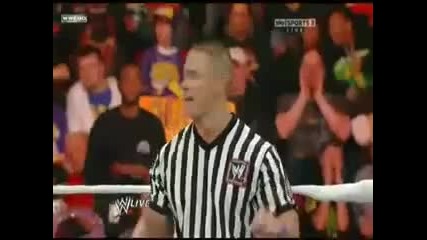 Wwe Raw 1 24 11 Cm Punk vs Wade Barrett Special guest Referee John Cena 