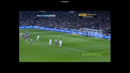 Голът на Кристиано Роналдо срещу Атлетико Мадрид