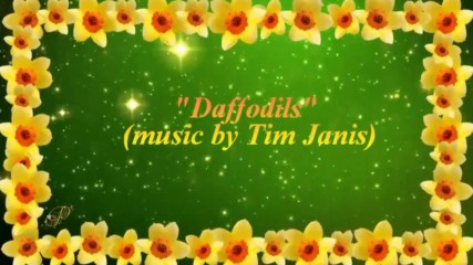 Пролетни цветя - нарциси! . . . (music by Tim Janis)