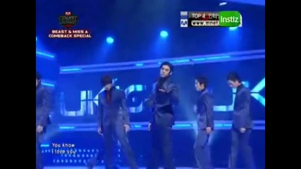 U - kiss - Before Yesterday ~ M!countdown (oct. 07.10) 